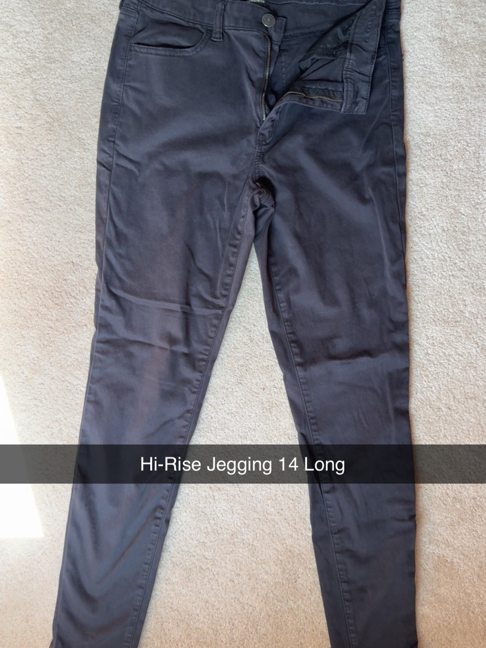 American Eagle Outfitters Hi-Rise Jeggings - Black